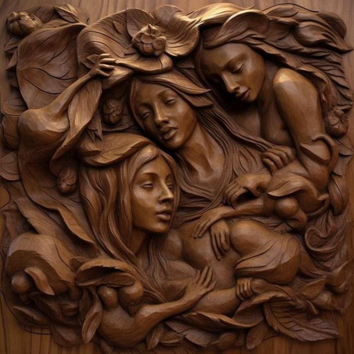 نموذج ثلاثي الأبعاد لآلة CNC 3D Art 